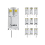Mehrfachpackung 10x Osram Parathom LED Pin G4 0.9W 100lm - 827  | Ersatz für 10W