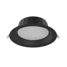 LED Deckenstrahler Mittel Einbau Schwarz 15W 1500lm 80D - 827-830-840 CCT | 176mm - Ausschnitt 150mm