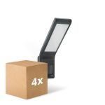 Lot 4x Steinel Projecteur LED XLED Home Anthracite 10.5W 550lm - 830  | IP44 - Détecteur De Mouvement - Symétrique