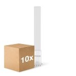 Lot 10x PL-S LED 6W - 830  | Remplacement 11W