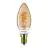 Philips MASTER Value LED Bougie E14 Vintage Filament Dorée 2.5W 136lm – 818 Blanc Très Chaud | Dimmable - Équivalent 15W
