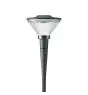Philips Éclairage public LED Lanterne City Charm Cône BDS491 Gris 7W 804lm 360D - 740  | IP66 - Symétrique 