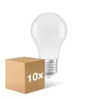 Lot 10x Ledvance Classic LED E27 Poire Dépolie 4.9W 470lm - 827  | Remplacement 40W