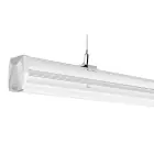LED Rail De Fixation Suspendu V2 55-70W 9900-12600lm 30D - 840 Blanc Froid | 1500mm - 8 Pôles - UGR 